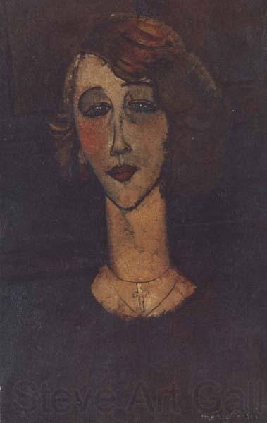 Amedeo Modigliani Renee la blonde (mk38)